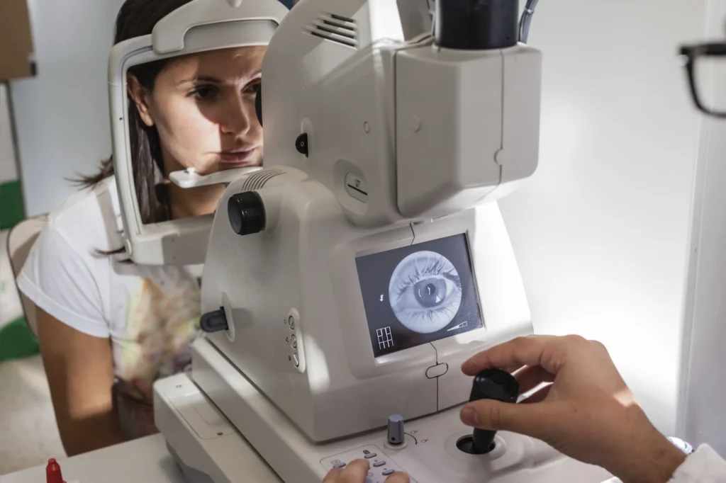 Exámenes de la Vista con Topógrafo Digital en opticas